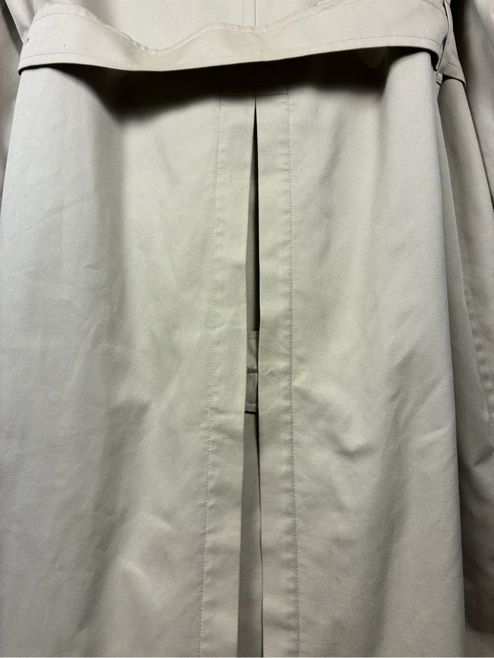Burberry England VTG Novacheck Classic Double Breasted Belted Trench Coat Unisex - Picture 8 of 16